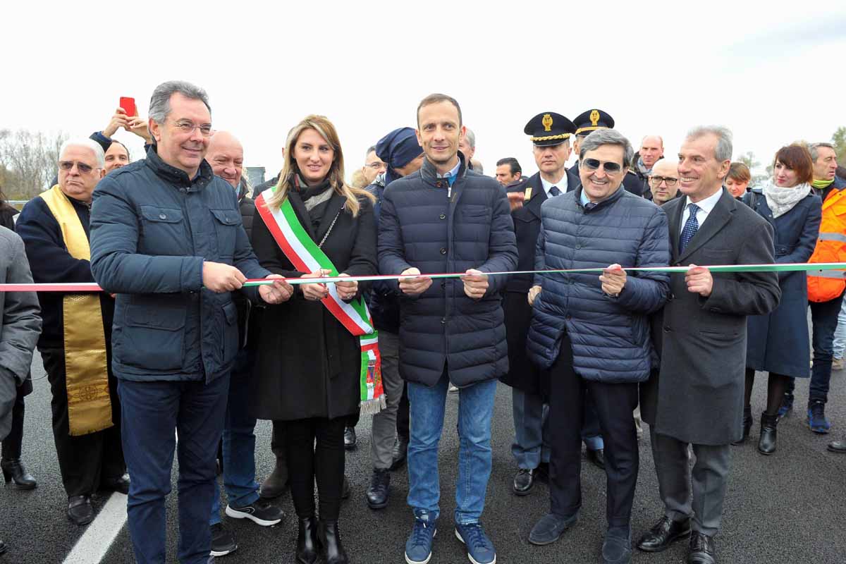 APERTO AL TRAFFICO IL NUOVO PONTE SUL FIUME TAGLIAMENTO